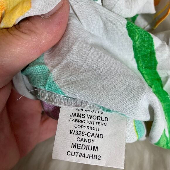 Hula Moon By Jams World Vintage Floral Sundress Sz M - Picture 4 of 6